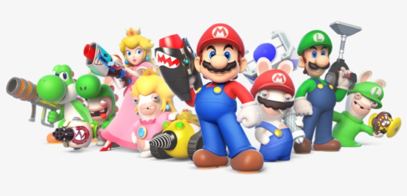 Nintendo And 3rd Party Crossovers That Should Happen - Mario Rabbids Kingdom Battle Render, transparent png #1973197