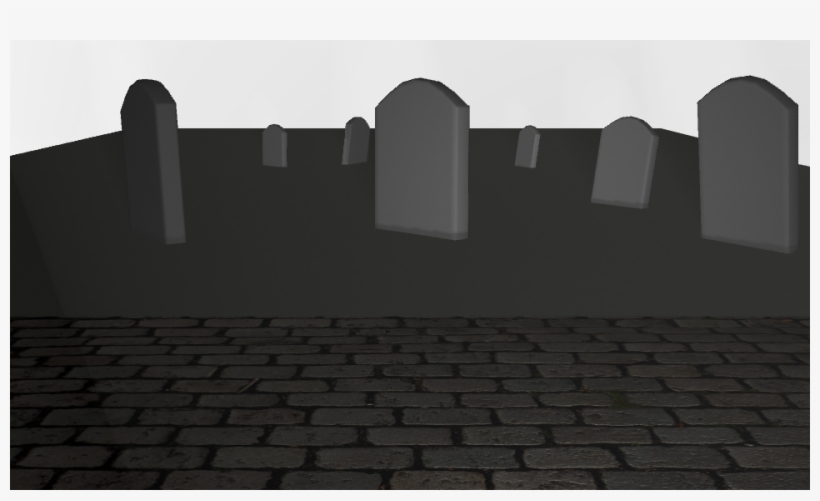 I Love His Low Poly, Flat Textures - 3d Cemetery Transparent Background, transparent png #1973219