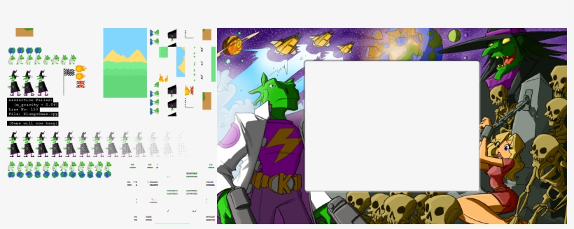 Aid Texture Banjox Klungosarcade Spritesheet - Hero Klungo Saves The World Background Art, transparent png #1973278