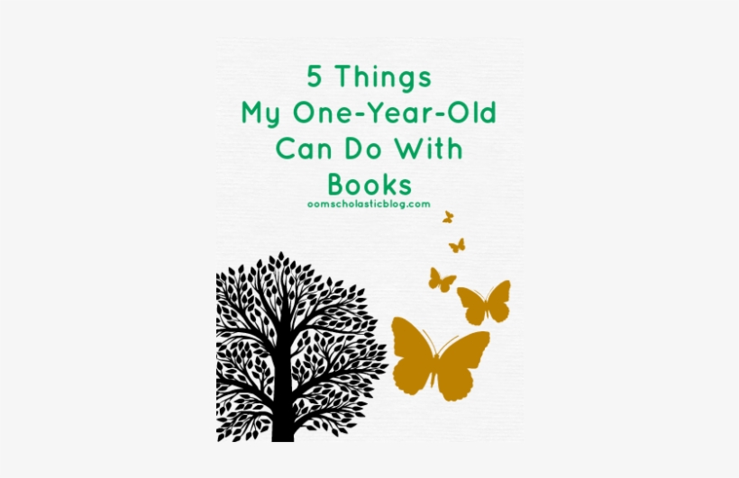 5 Things My 1 Year Old Can Do With Books - Black And White Tree Canvas Print - Small, transparent png #1973826