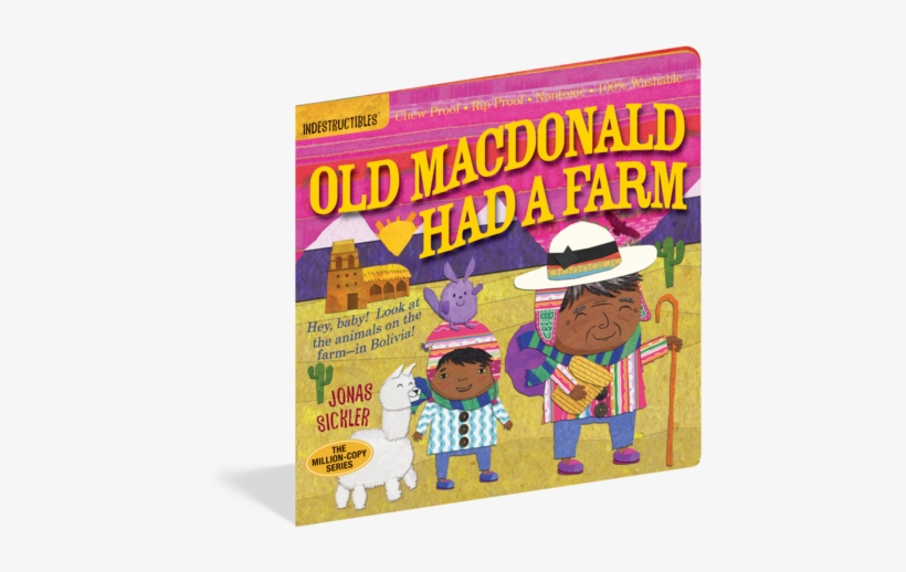 Old Macdonald Had A Farm Indestructible Book - Indestructibles Old Macdonald Had A Farm, transparent png #1974048