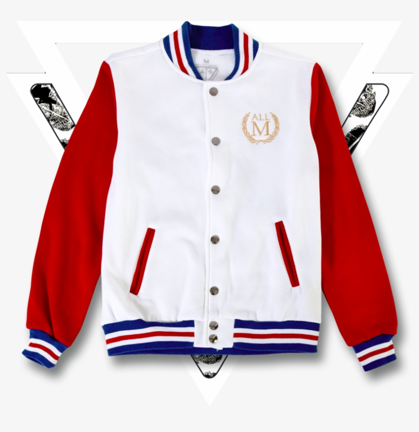 All Might Varsity ▿preorder▿ - All Might Varsity Jacket, transparent png #1974151