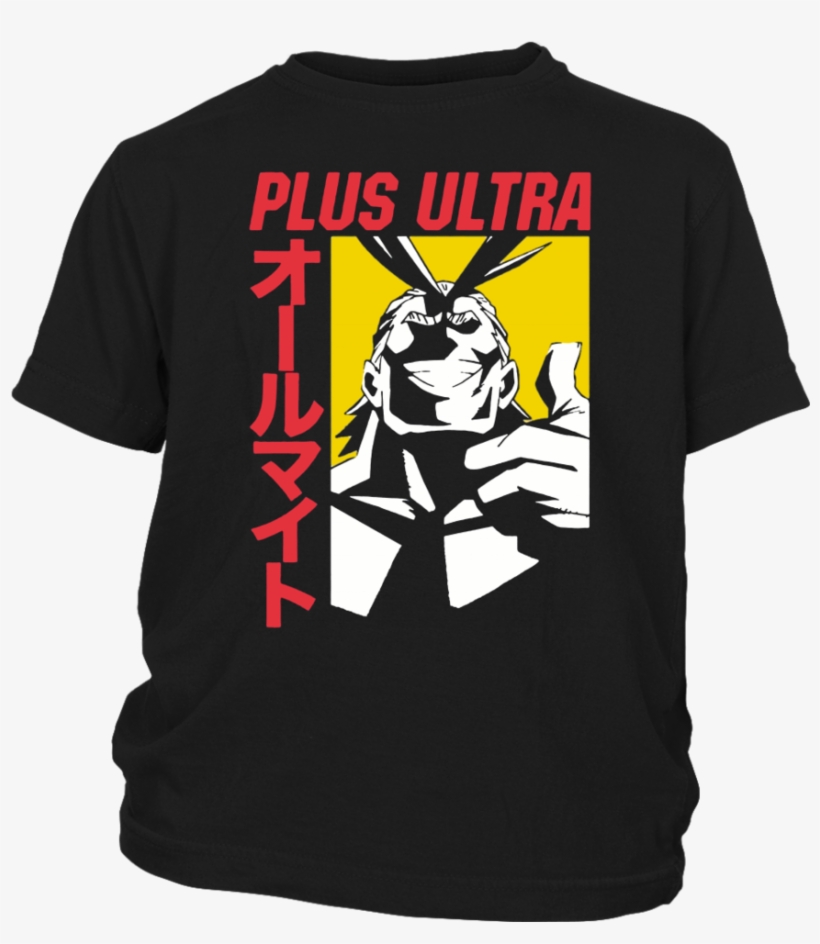Bioworld Mha My Hero Academia All Might Plus Ultra - My Hero Academia Shirt, transparent png #1974452