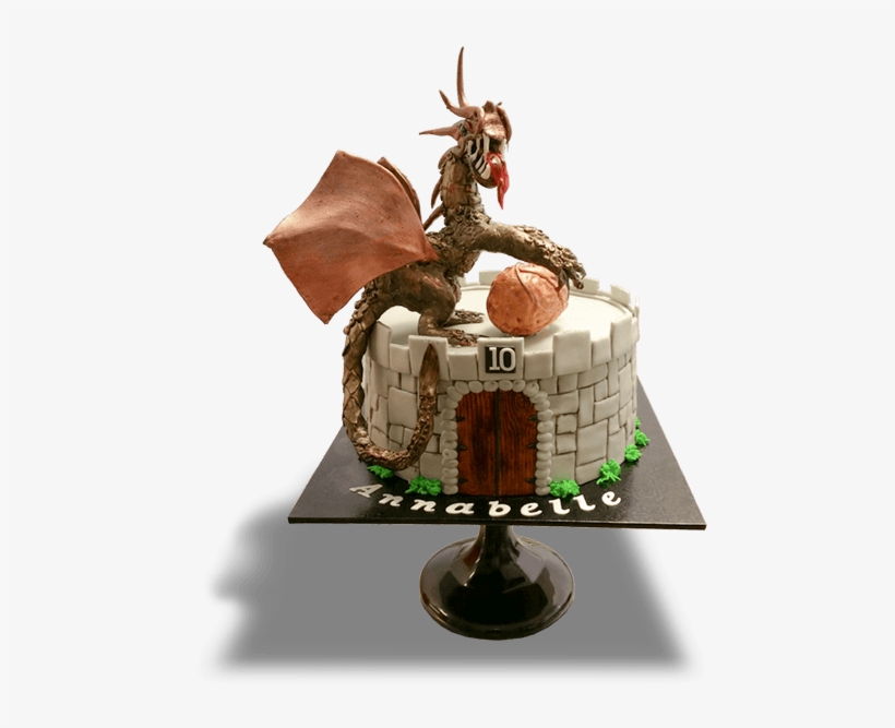 Fantasy Dragon Cake, Made To Order Custom Birthday - Cake, transparent png #1975266