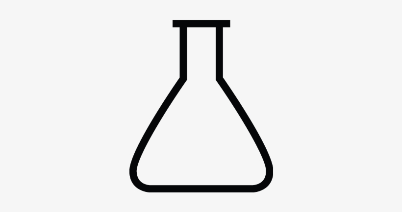 Biology Lab Tube, Flask, Research Tube Icon - Line Art, transparent png #1975538