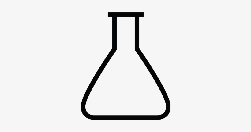 Biology Lab Tube, Flask, Research Tube Icon - Line Art, transparent png #1975538