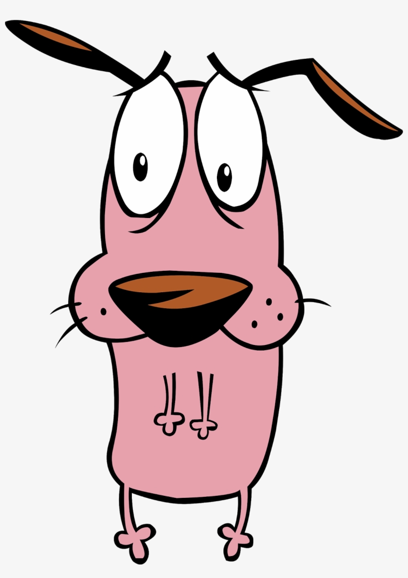 Courage The Cowardly Dog - Courage The Cowardly Dog Paws, transparent png #1975563