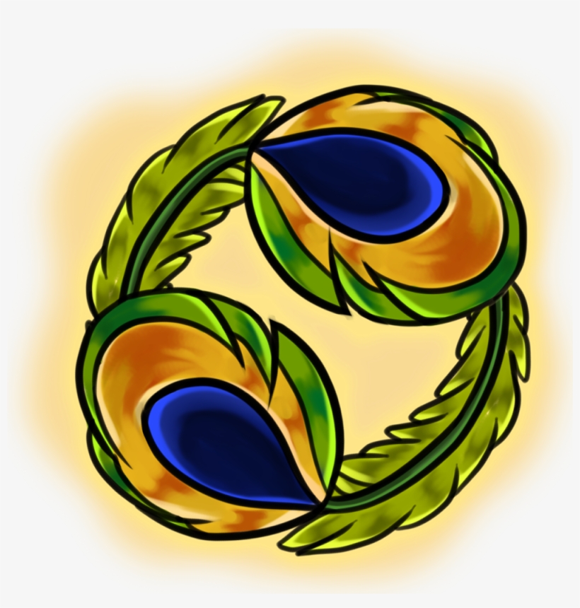 Peacockfeather - Illustration, transparent png #1975565