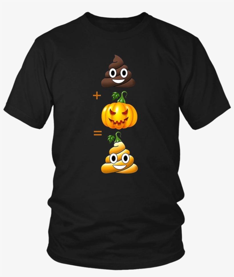 Poop Emoji Pumpkin Funny Halloween Costume Shirt Teefim - Dogecoin To The Moon T Shirt, transparent png #1976268