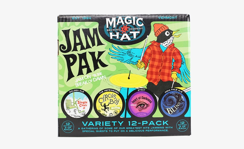 Magic Hat Jam Pak Variety 12 Pack - Magic Hat Jam Pack, transparent png #1977105