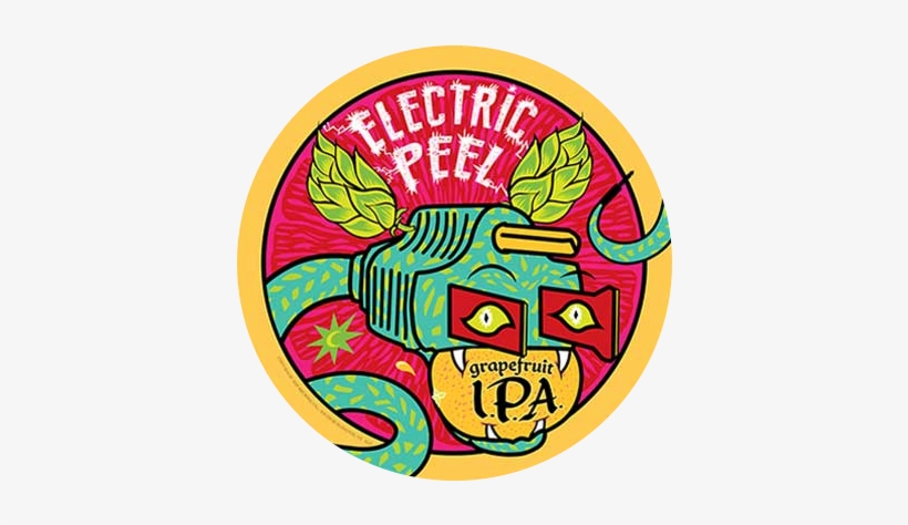 Electric Peel Grapefruit Ipa - Magic Hat Electric Peel, transparent png #1977613