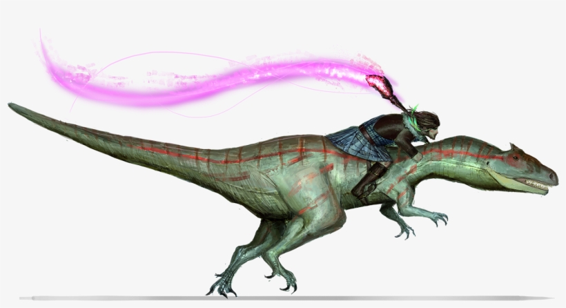 Mistletoe On His Dinosaur - Tomb Of Annihilation Dinosaur Races, transparent png #1977769