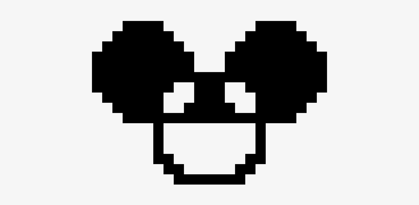 Deadmau5 - Minecraft Pixel Art Templates, transparent png #1977874