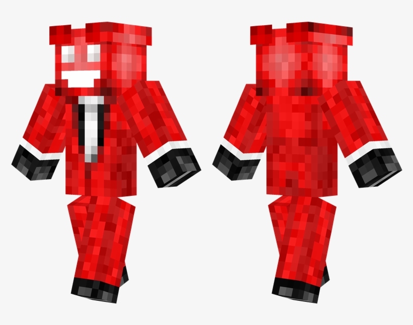 Deadmau5 - Red Spy Skin Minecraft, transparent png #1978031