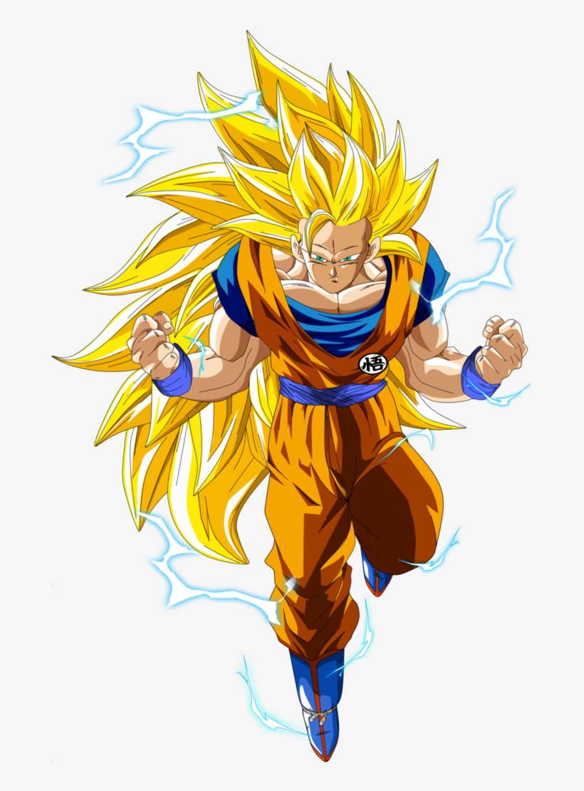 Goku Super Saiyajin - Goku Ssj3, transparent png #1978053