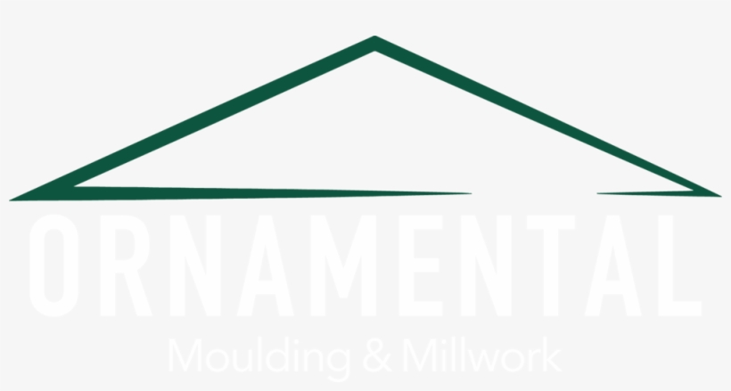 Ornamental Logo Pms-343 White - Triangle, transparent png #1978100