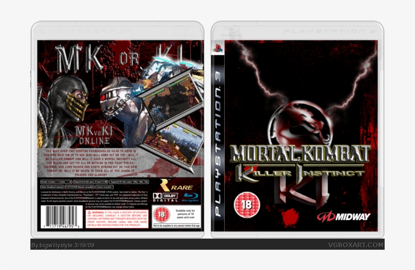 Killer Instinct - Mortal Kombat, transparent png #1978446