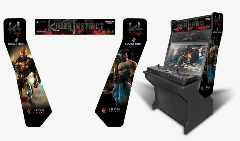 Killer Instinct Inspired Graphics Theme For The 32″ - Killer Instinct Arcade Thema, transparent png #1978524