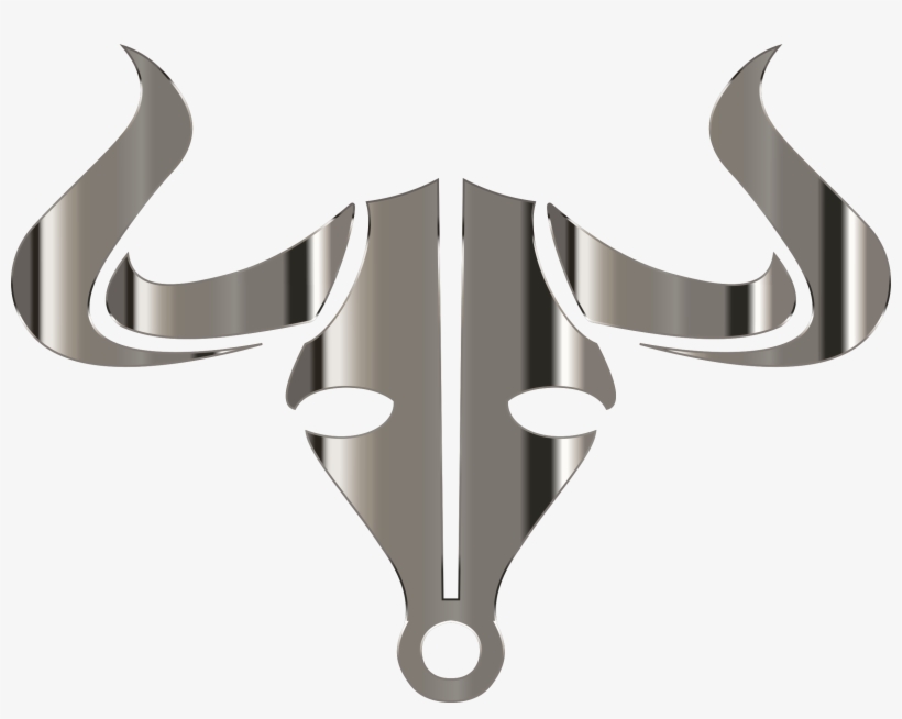 This Free Icons Png Design Of Polished Chrome Bull, transparent png #1978848