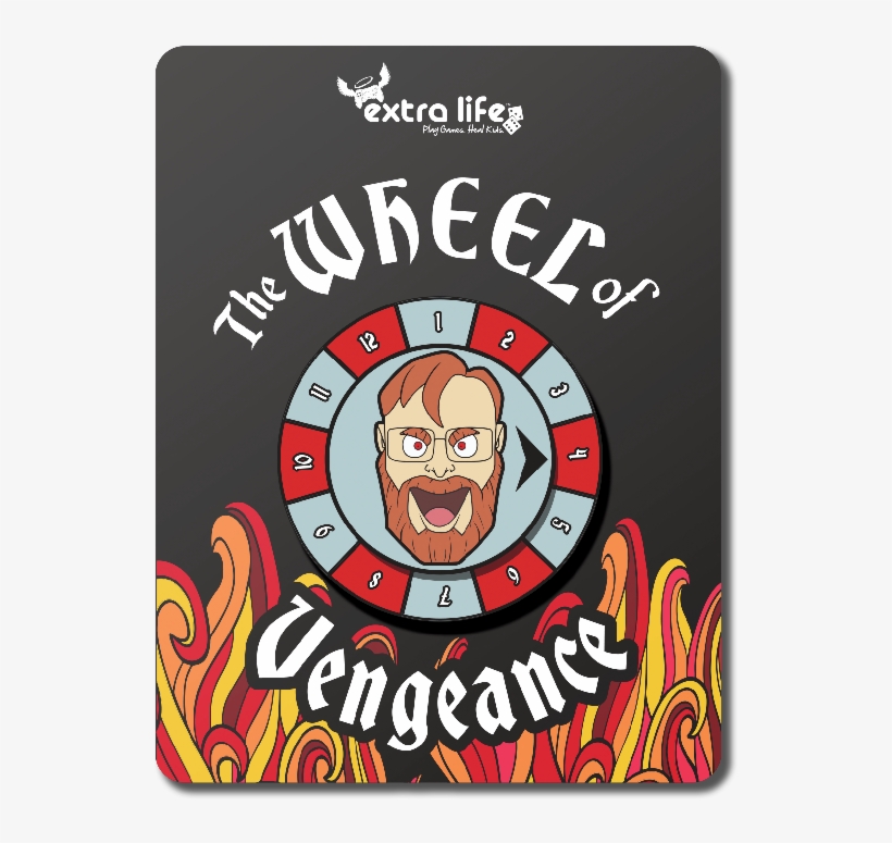 Extra Life 2018 Wheel Of Vengeance Spinner Pin - Iphone 6 Plus / 6s Plus Extra Life Print - Wood Minimal, transparent png #1978984