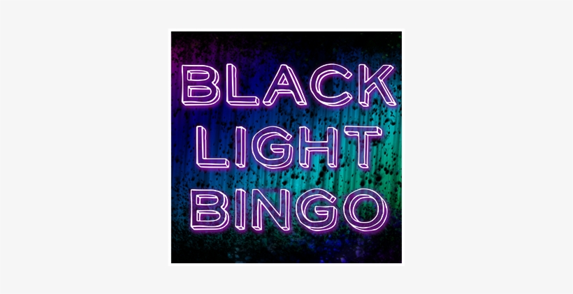 Black Light Bingo - Lilac In Black And White, transparent png #1979158