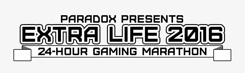 Paradox Is Proud To Host Our Fourth Annual Extra Life, transparent png #1979184