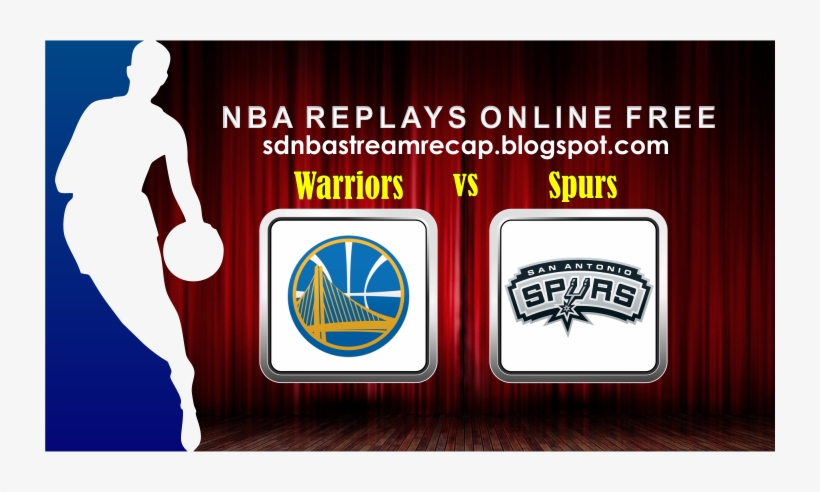 Golden State Warriors Vs San Antonio Spurs - Nba San Antonio Spurs 72502091 Tattoo (4 Pack), transparent png #1979231