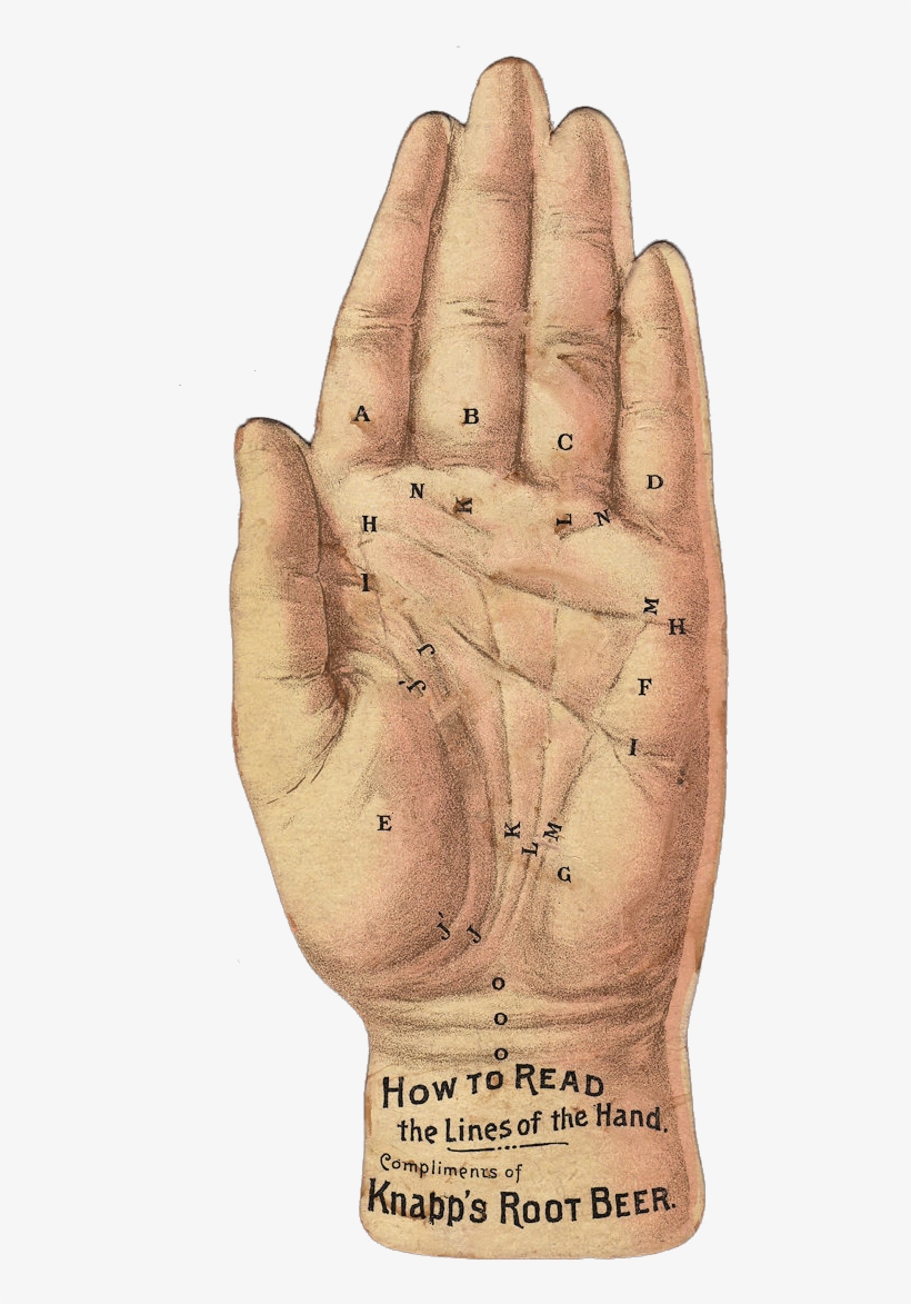 Free Vintage Clip Art - Palm Reading Transparent Background, transparent png #1979442