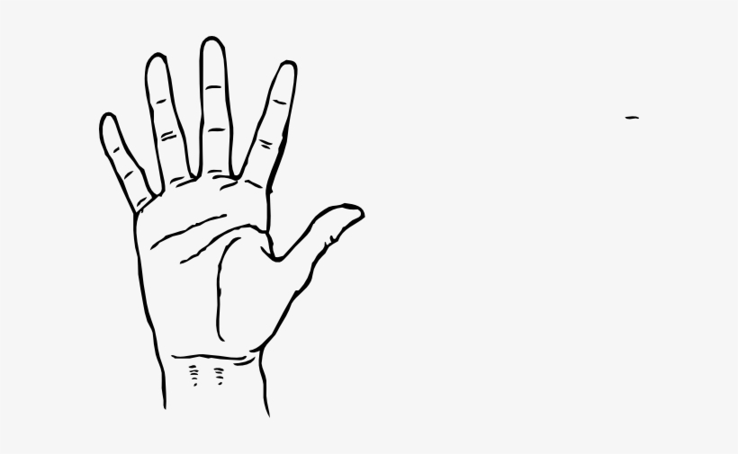 Finger Clipart Hand Palm - Island On Mount Of Moon, transparent png #1979539