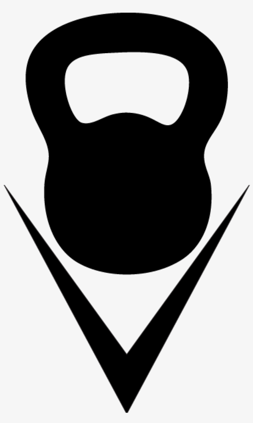 Black Clipart Kettlebell - Kettlebell Logo Png, transparent png #1979569