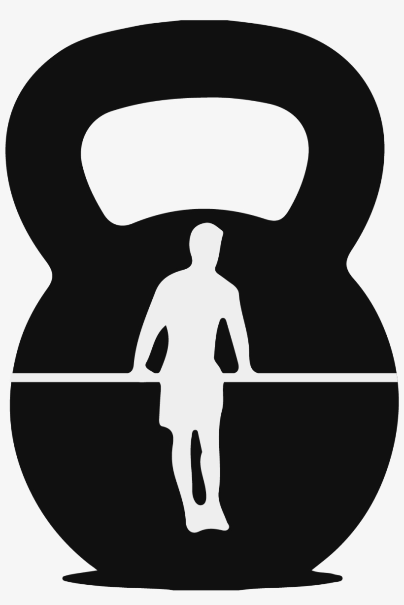Clip Art Transparent Library Kettlebell Silhouette - Icono Crossfit Png, transparent png #1979615