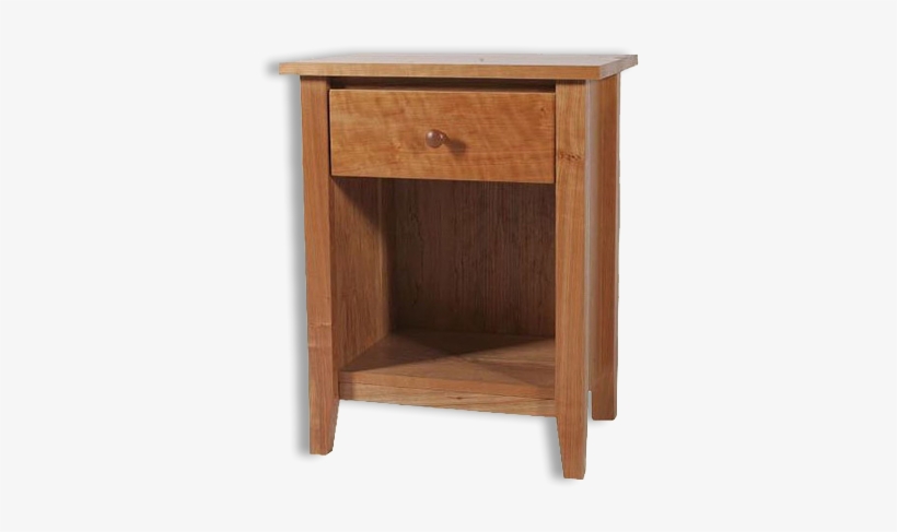 Picture Of Shaker Post Cherry Small Nightstand - Nightstand, transparent png #1979823