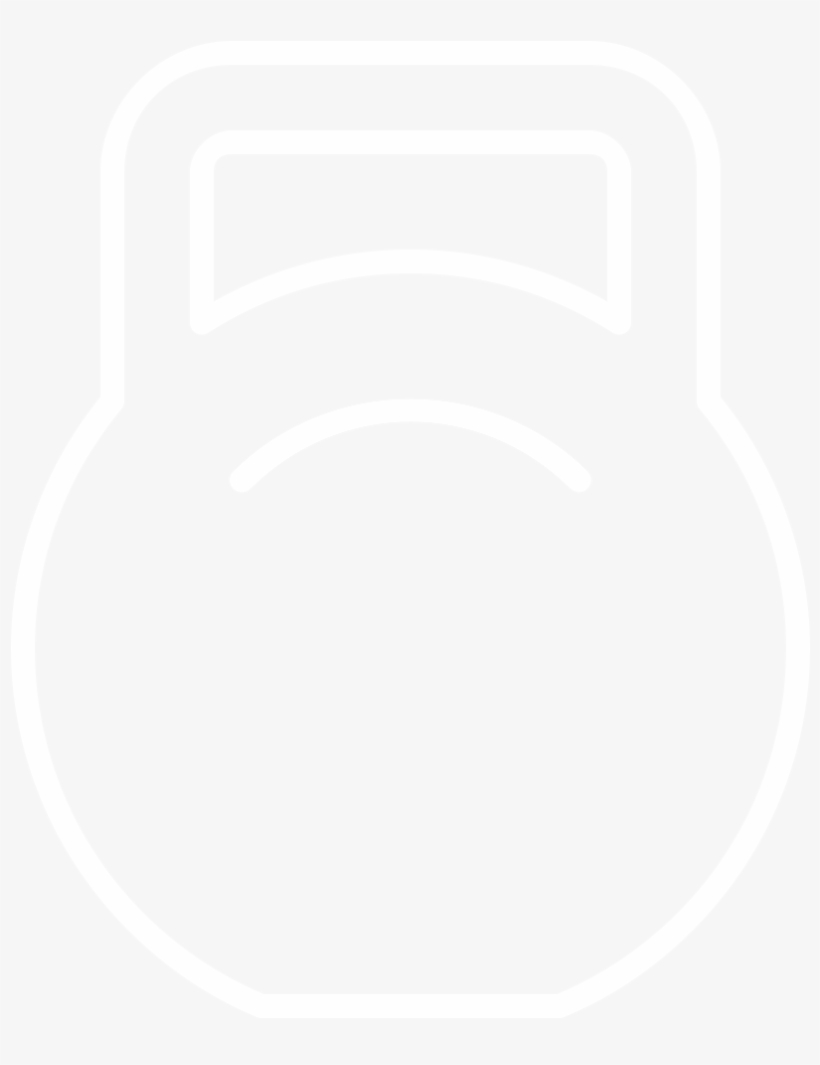 Icon-kettlebell - Crowne Plaza White Logo, transparent png #1979934