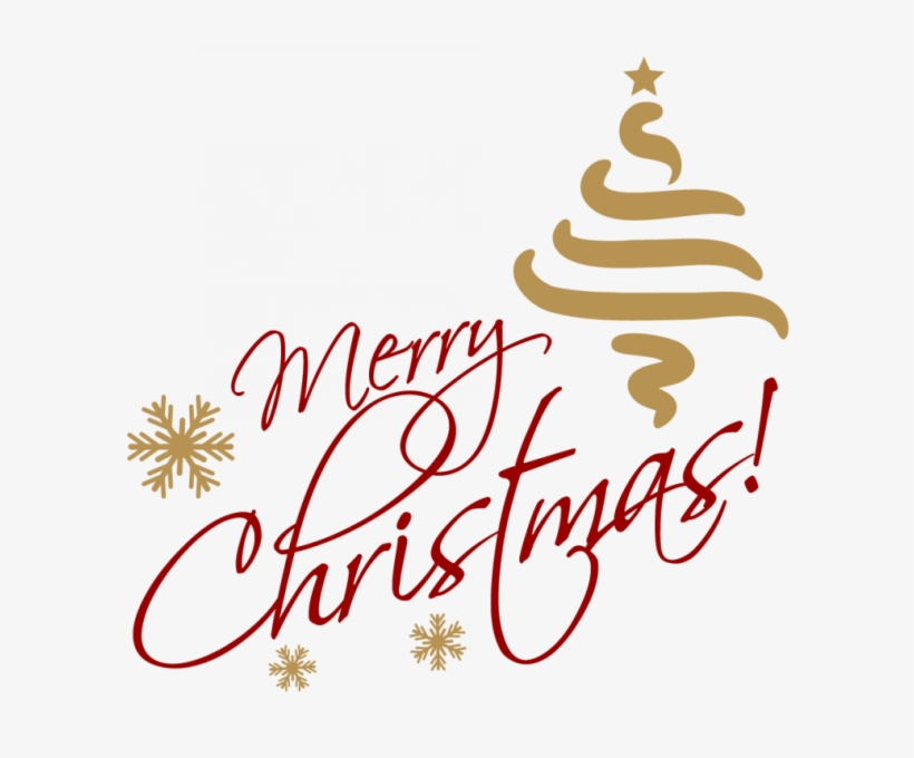 Merry Christmas And Happy New Year Logo Png Download - Merry Christmas Png Transparent, transparent png #1980274