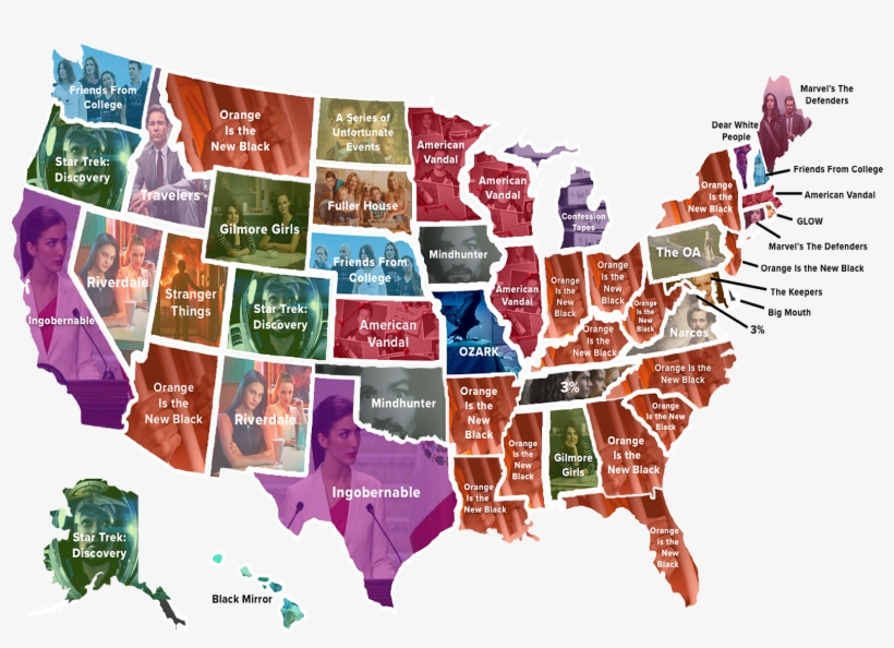 Friggin Bill Cosby Now - Most Popular Netflix Shows By State, transparent png #1980339