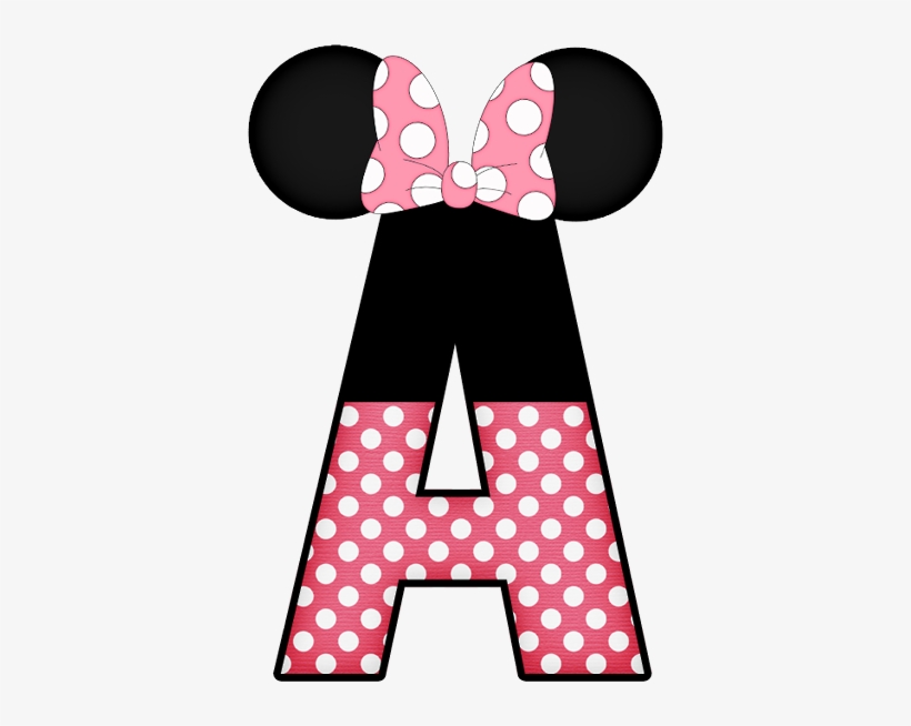 Ajj75stdfkbknj - Letra A De La Minnie, transparent png #1980608