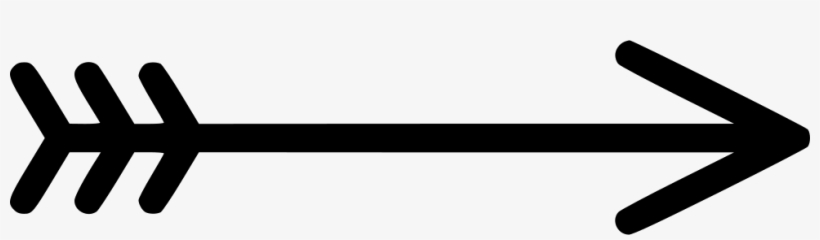 Arrow Retro Bow Sign Comments - Bow Arrow Icon Png, transparent png #1980817