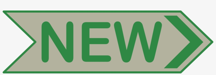 This Free Icons Png Design Of 'new' Arrow Sign, transparent png #1980853