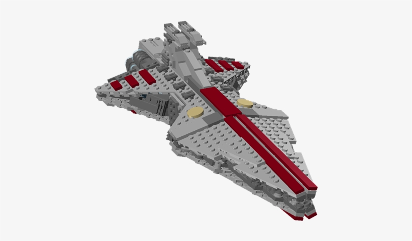 Venator Star Destroyer - Lego Mini Republic Star Destroyer, transparent png #1980960