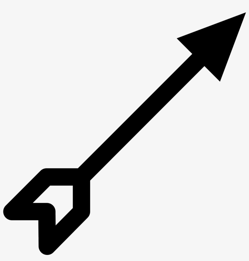 Archers Arrow Icon - Library, transparent png #1980990