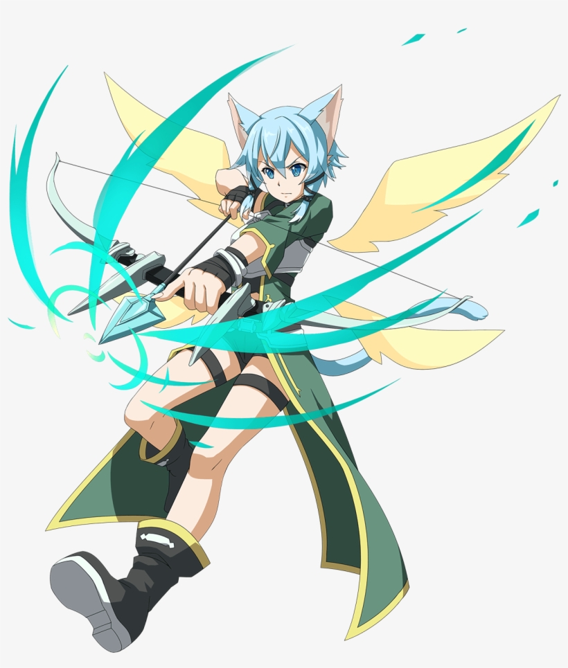 Png Free Sao Drawing Epic - Sword Art Online Memory Defrag Sinon, transparent png #1981921