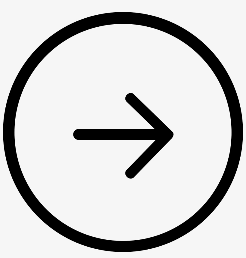 Round Arrow - - Arrow In Circle Icon - Free Transparent PNG Download - PNGkey