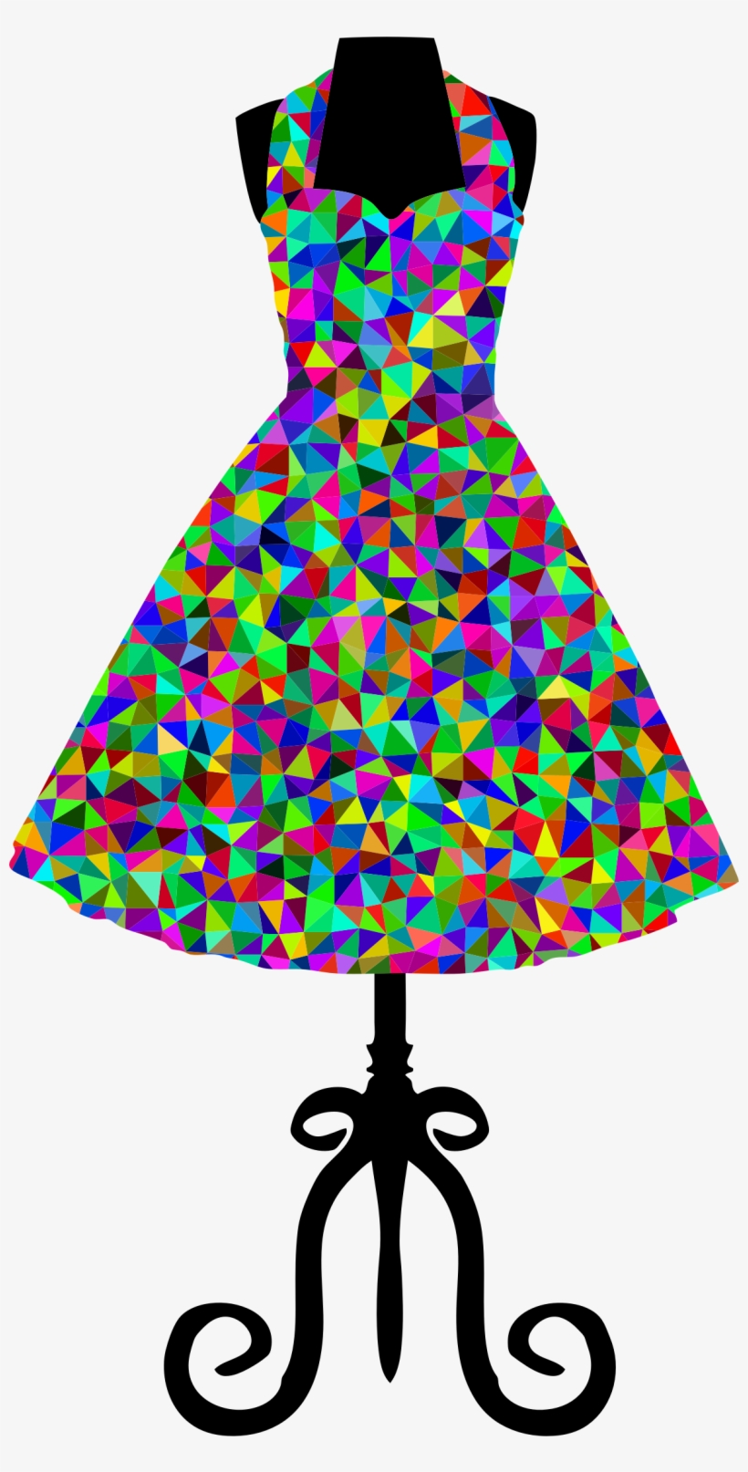 Clip Arts Related To - Dress Clipart Model Png, transparent png #1982267