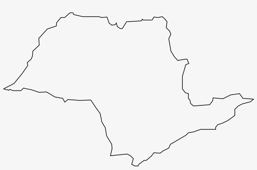 This Free Icons Png Design Of São Paulo Map, transparent png #1982466
