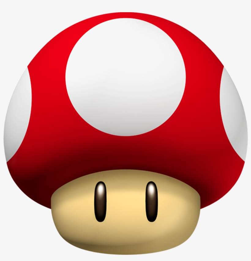 New Super Mario Bros - Super Mario Mushroom, transparent png #1982572