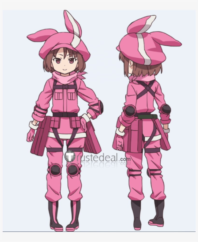 Sword Art Online Ggo Alternative Kohiruimaki Karen - Sao Alternative Gun Gale Online Llenn, transparent png #1982601