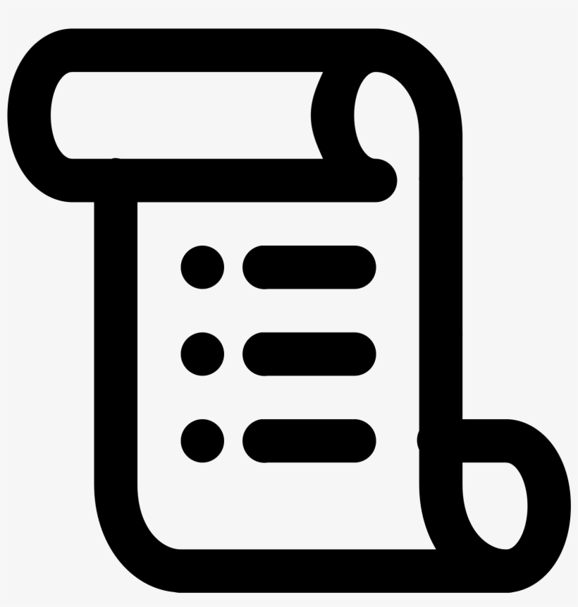 Icon Looks Like A Rectangle But The Top Side Has Been - Rules Icon, transparent png #1982627