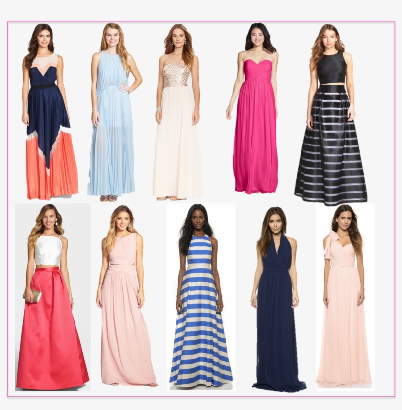 10 Prom Dresses - Dress, transparent png #1982634