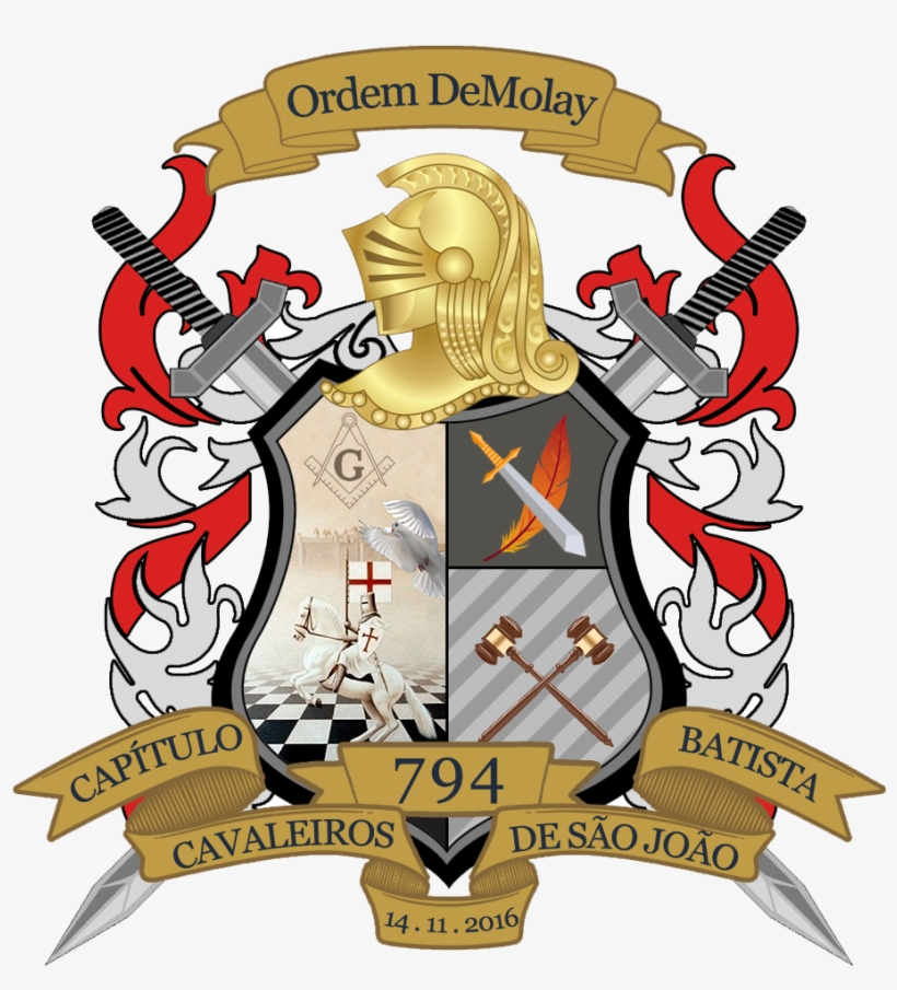 Demolay Cavsaojoaobatista 1 Coì Pia - Illustration, transparent png #1982760