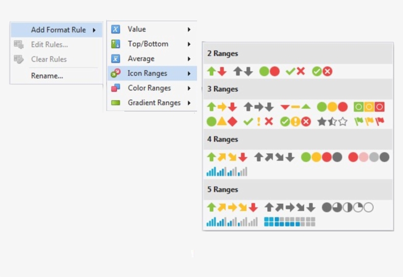 Icon Ranges Allow You To Use Predefined Or Custom Sets, transparent png #1983405